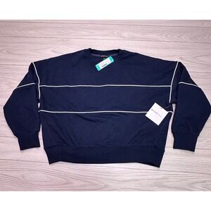 Beyond Yoga LuxeFleece Piper Oversized Sweatshirt Navy Blue M Stitch Fix